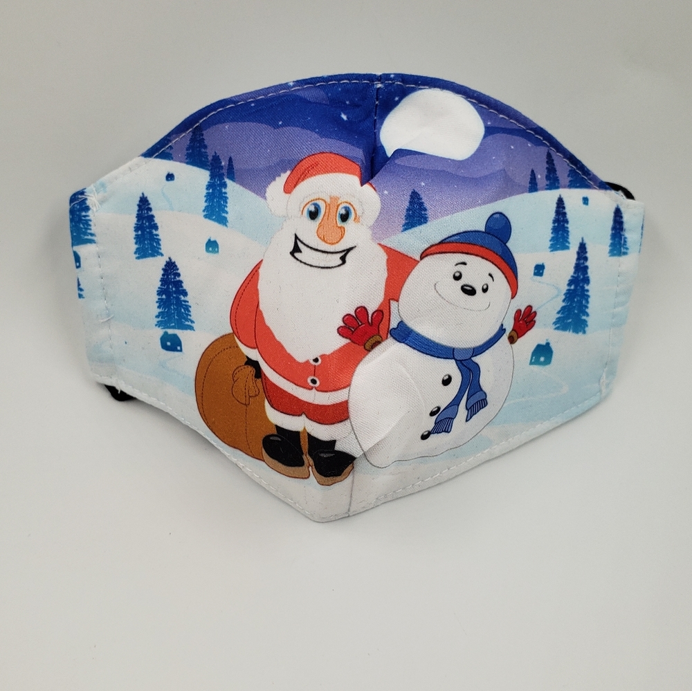 Christmas kid's face mask.